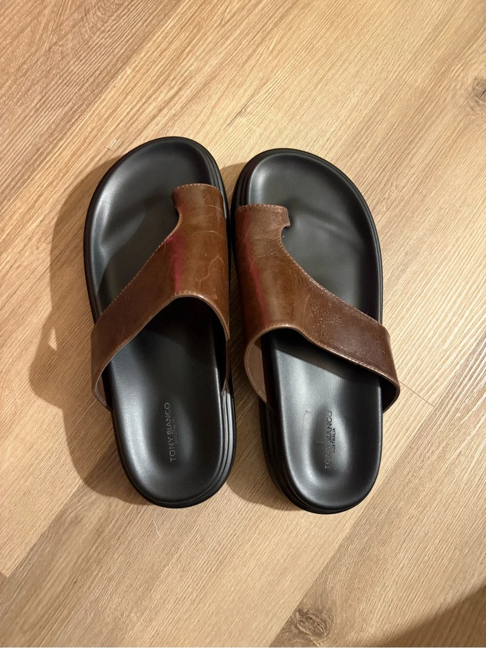 Tony Bianco Jazzy Toe Loop Slip-On Sandals Sole